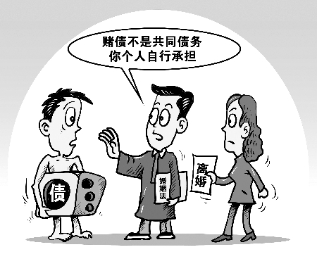 离婚债务问题：离婚后债务问题。